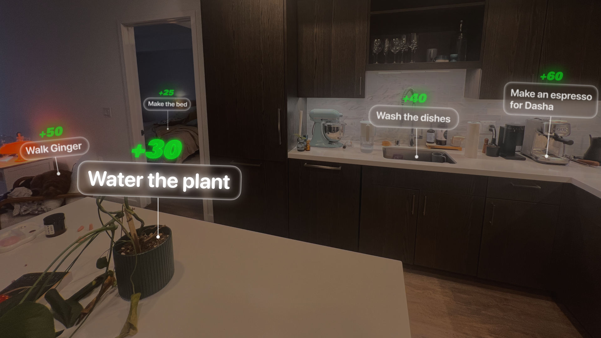 Enhanced Reality: Combining AR and AI to Improve Everyday Life